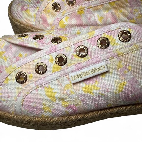 LoveShackFancy  Superga Platform Espadrille Sneakers in Perky Peach Size 40 US 9 - Picture 5 of 8